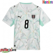 Camiseta Austria David Alaba #8 Visitante Equipación Mundial 2026 manga corta
